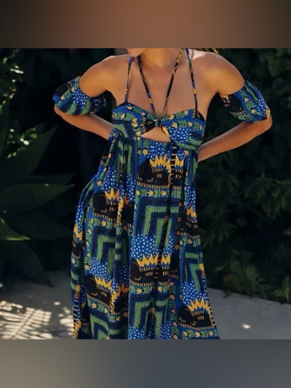 Anthropologie Incerti Joao Strappy Bandeau Dress - Picture 4 of 15
